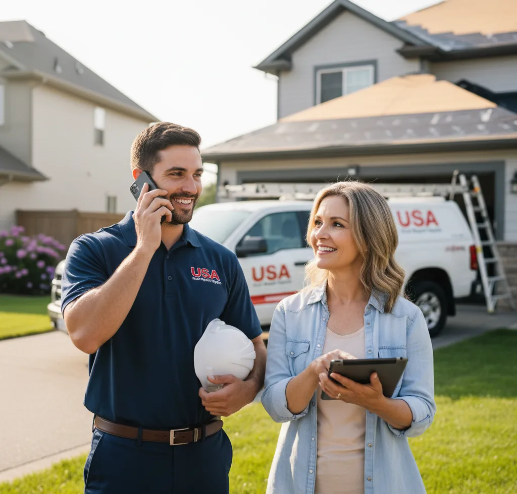 USA Roof Repair Experts customer support in Snellville